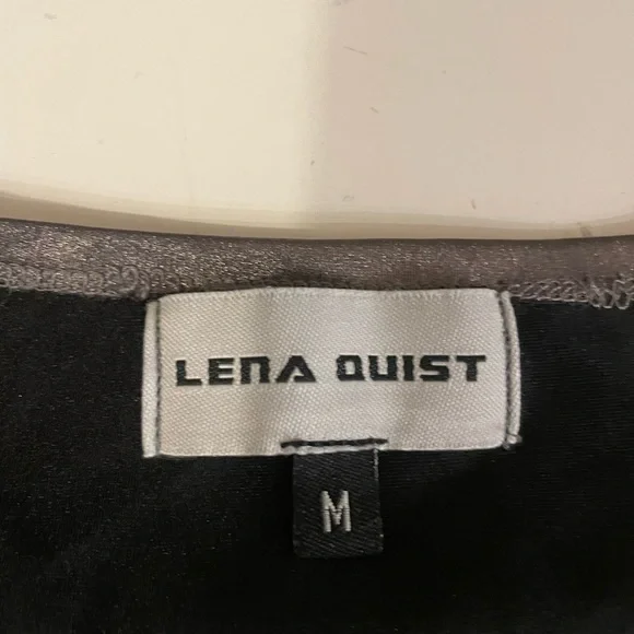 Lena Quist Backless Bodysuit - Silver and Black - Great Costume - Festival - Picture 5 of 5